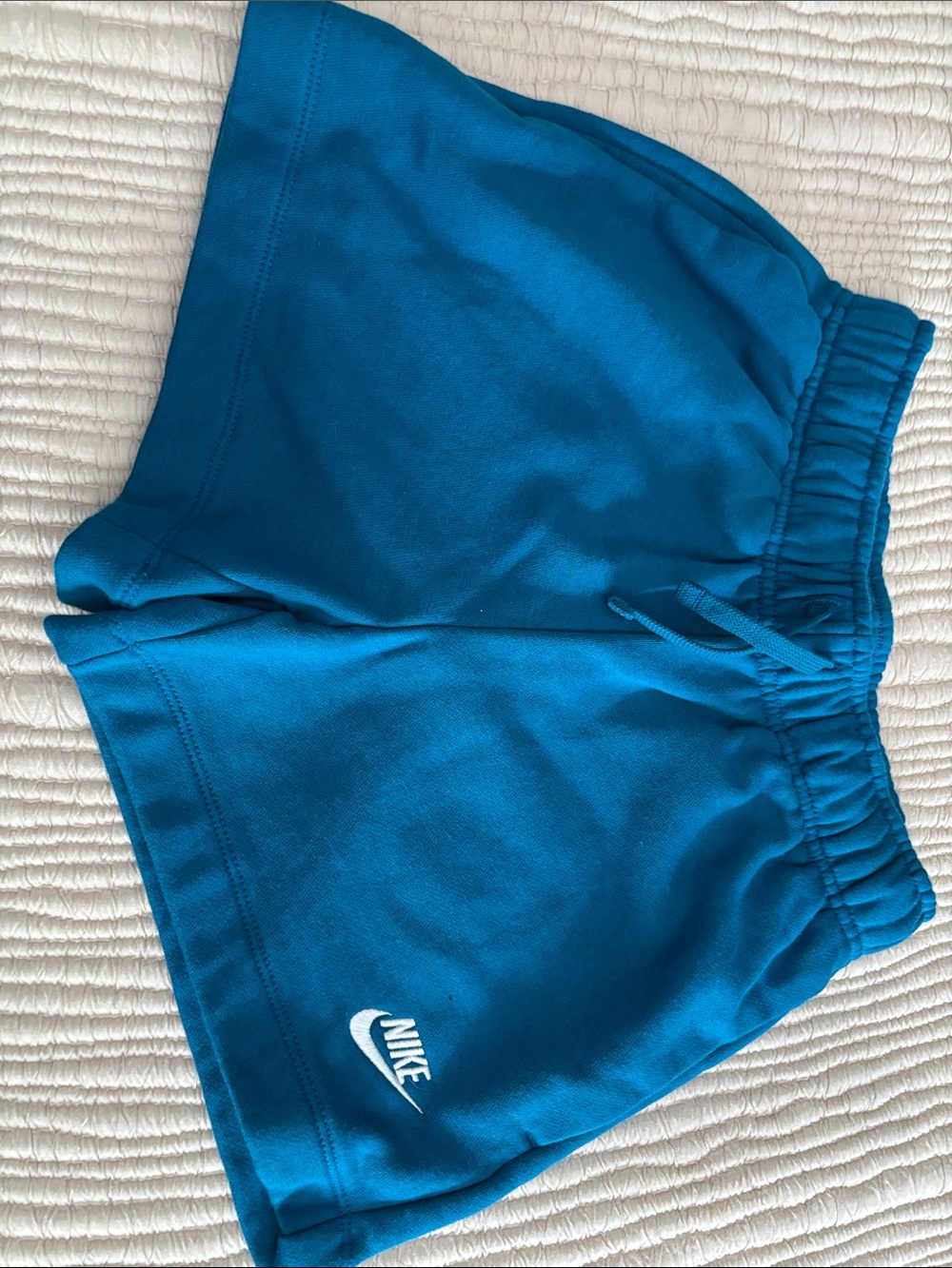 Nike Teal/Turquoise fleece Shorts